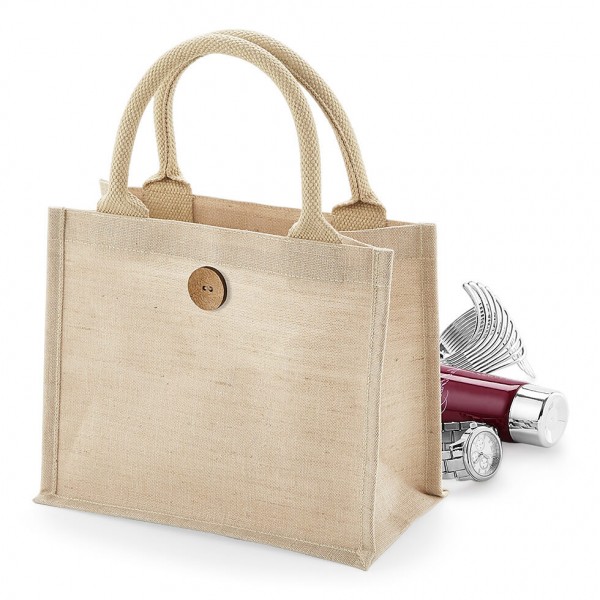 Eko torba prezentowa z jutobawełny Mini W441 Natural