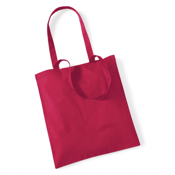 Eko torba bawełniana na zakupy W101 Cranberry