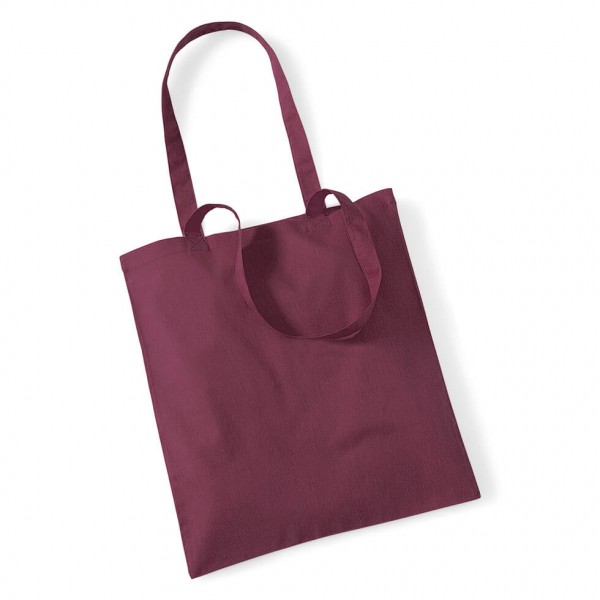 Eko torba bawełniana na zakupy W101 Burgundy