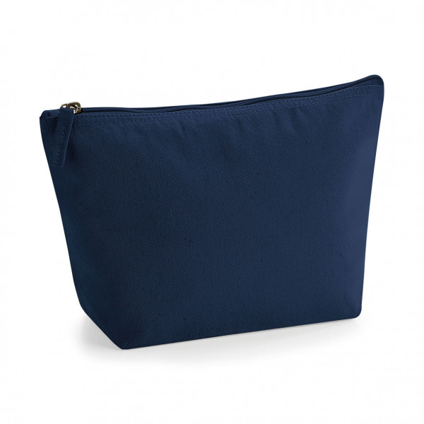 Bawełniana Organiczna Kosmetyczka / Etui Na Akcesoria i Kosmetyki W840 French Navy Size M
