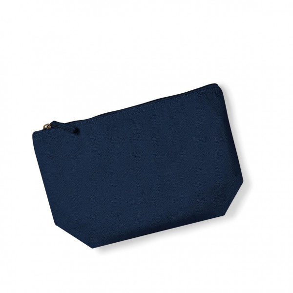 Bawełniana Organiczna Kosmetyczka / Etui Na Akcesoria i Kosmetyki W840 French Navy Size M