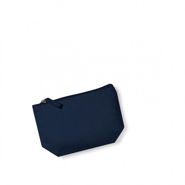 Bawełniana Organiczna Kosmetyczka / Etui Na Akcesoria i Kosmetyki W840 French Navy Size S