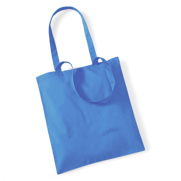 Eko torba bawełniana na zakupy W101 Cornflower Blue