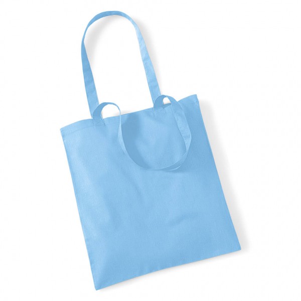 Eko torba bawełniana na zakupy W101 Sky Blue
