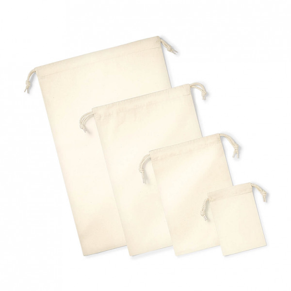 Eko worek / plecak z bawełny organicznej Premium W266 Natural XS-L