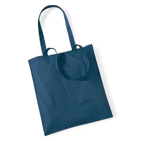 Eko torba bawełniana na zakupy W101 Petrol Blue