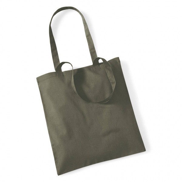 Eko torba bawełniana na zakupy W101 Olive Green