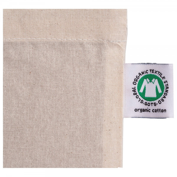 Eko torba na zakupy z bawełny organicznej Nepal Col.001Natural