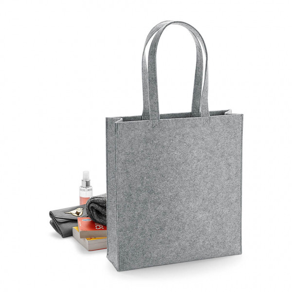 Torba filcowa na zakupy BG723 Grey Melange