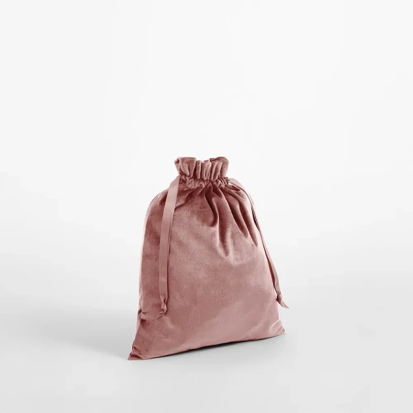 Aksamitny Worek Na Prezenty BG718 Rose Quartz M