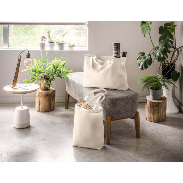 Eko Materiałowa Torba z Recyklingu Hi92330 Jasny Naturalny