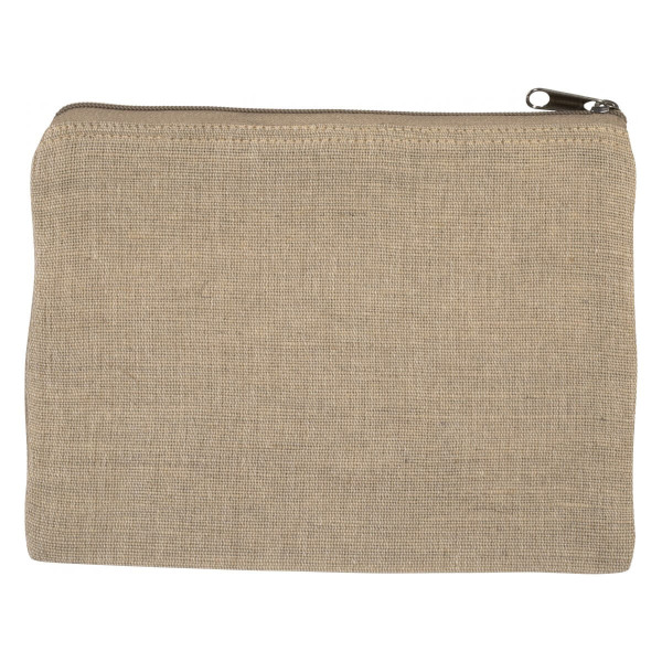 Eko Etui / Kosmetyczka z Jutobawełny - JUCO KI0723 Natural