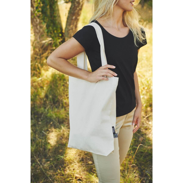 Eko torba Twill z organicznego bawełnianego drelichu NeO90003 Nature
