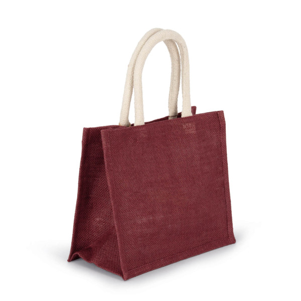 Eko torba z juty rozm. S KI0273 Light Rosewood