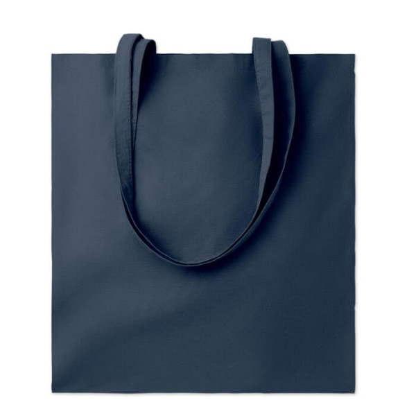 Bawełniana Organiczna Eko Torba Na Zakupy 180 gr/m² Wyprodukowana w UE MO6851-85 Francuski Granat