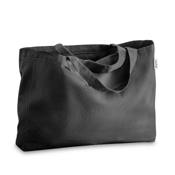Eko Materiałowa Torba z Recyklingu Hi92327 Czarny