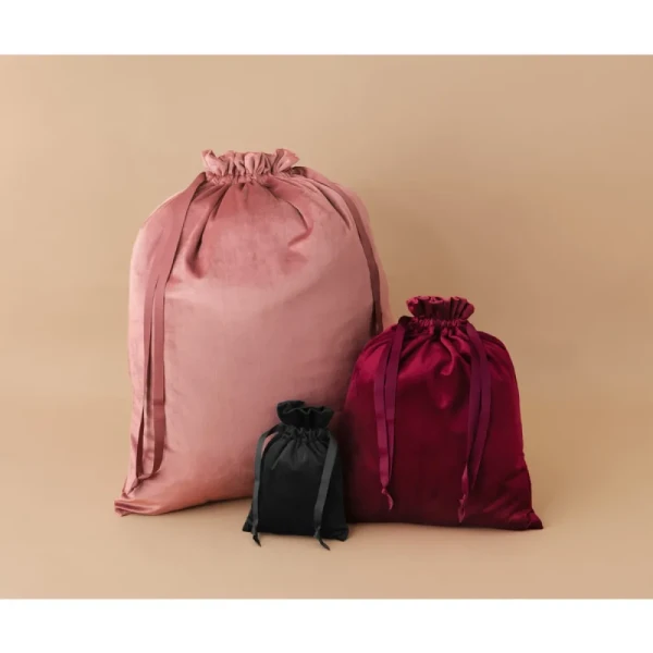 Aksamitny Worek Na Prezenty BG718 Set