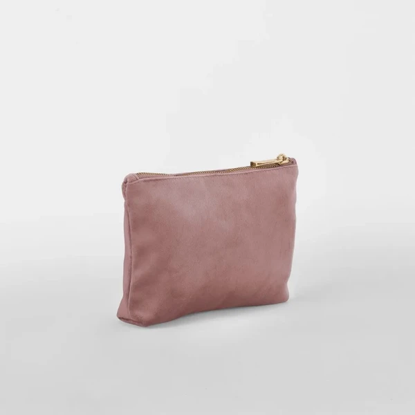 Eko Torebka / Kosmetyczka z Aksamitu z Recyklingu BG714 Rose Quartz S