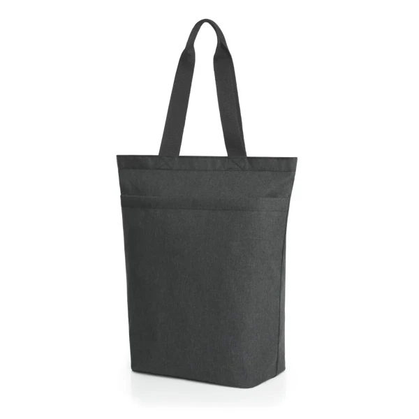 Torba Na Zakupy Zapinana Na Zamek z Recyklingu RPET HF1816078 Black 1