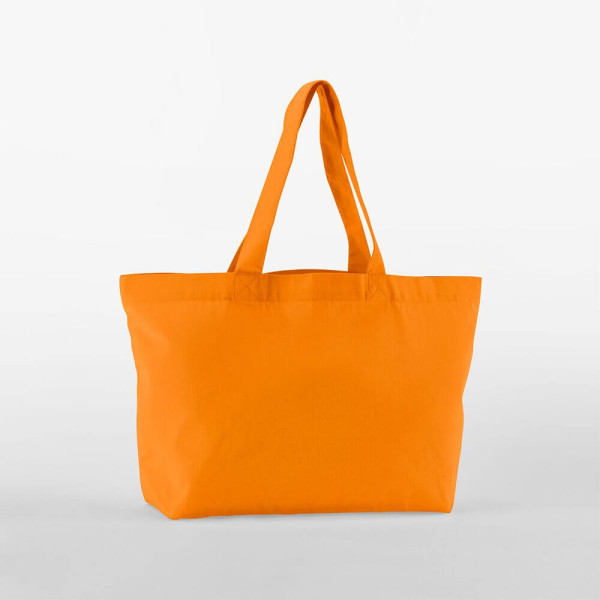 Eko duża torba Twill z organicznego bawełnianego drelichu W695 Orange