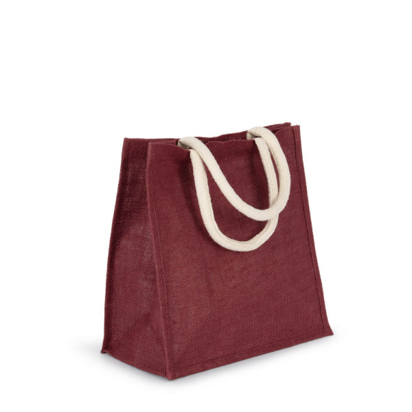 Eko torba z juty rozm. M KI0274 Light Rosewood