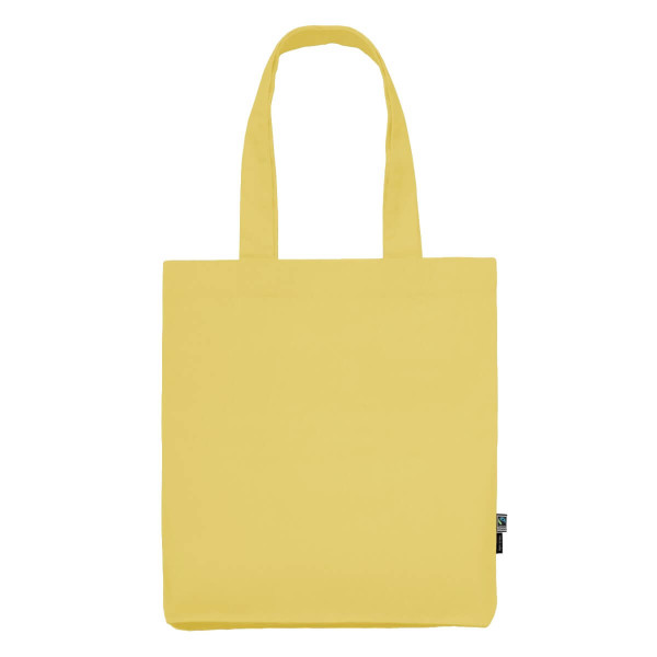 Eko torba Twill z organicznego bawełnianego drelichu NeO90003 Dusty Yellow