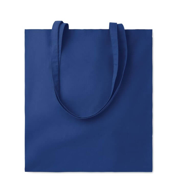 Bawełniana Organiczna Eko Torba Na Zakupy 180 gr/m² Wyprodukowana w UE MO6851-04 Granatowy