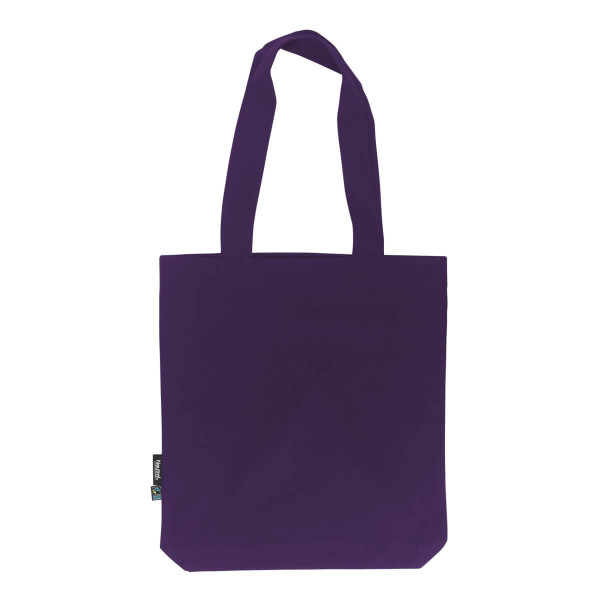 Eko torba Twill z organicznego bawełnianego drelichu NeO90003 Purple