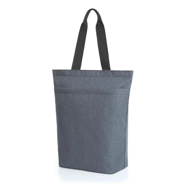 Torba Na Zakupy Zapinana Na Zamek z Recyklingu RPET HF1816078 Blue Grey 1