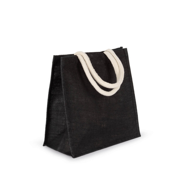 Eko torba z juty rozm. M KI0274 Black