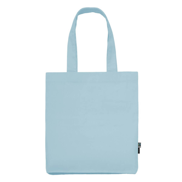Eko torba Twill z organicznego bawełnianego drelichu NeO90003 Light Blue