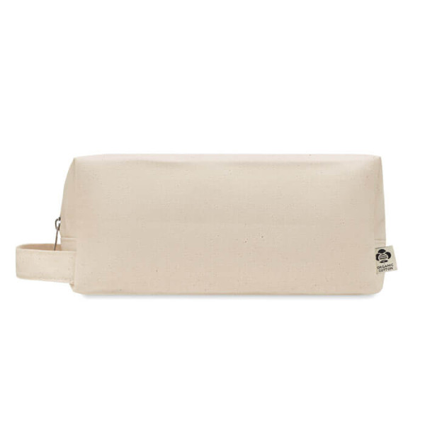 Eko Organiczna Kosmetyczka / Etui z Podszewką MO6853-13 Naturalny