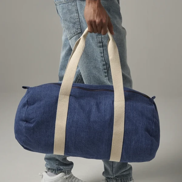 Jeansowa Torba Sportowa BG646 Denim Blue