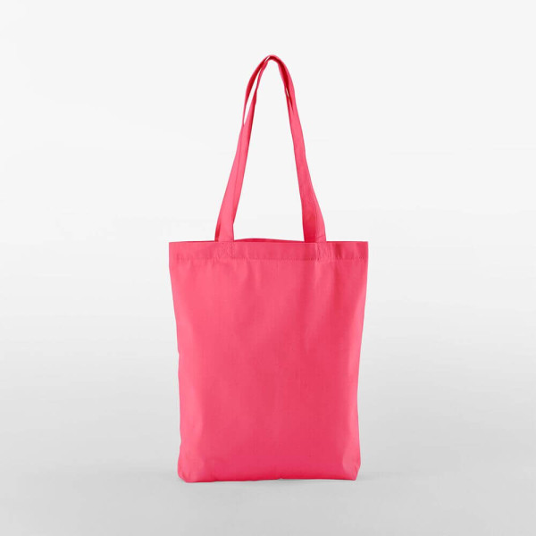 Eko torba Twill z organicznego bawełnianego drelichu W691 Raspberry Pink