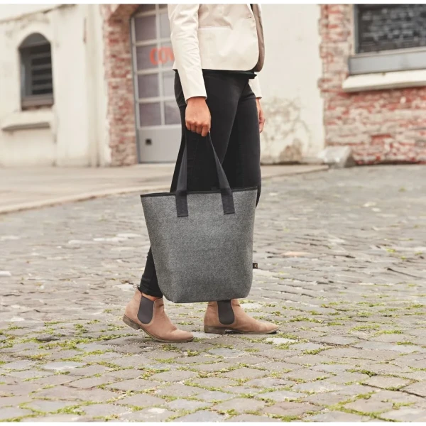 Filcowa Torba Na Zakupy NewClassic HF1805710 Anthracite Lifestyle