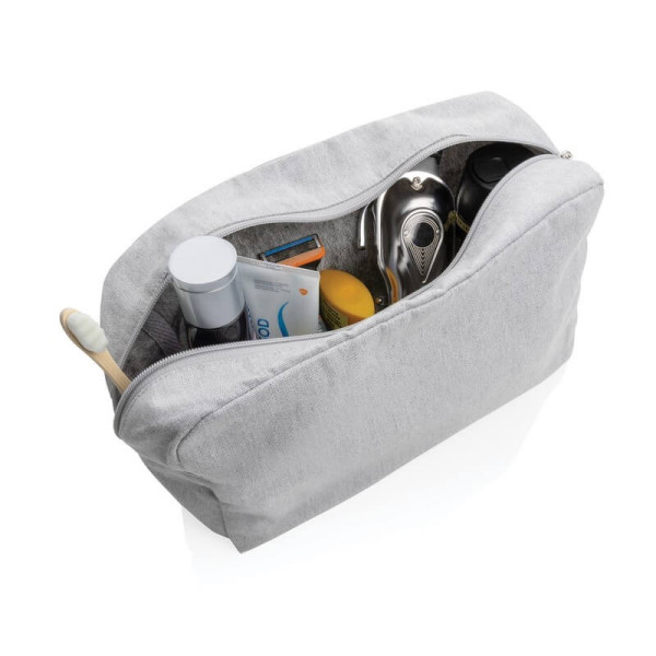 Eko Bawełniana Kosmetyczka z Recyklingu P820.782 Szary