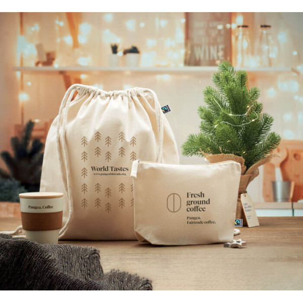 Bawełniana Kosmetyczka Fairtrade MO2095-13 Naturalny