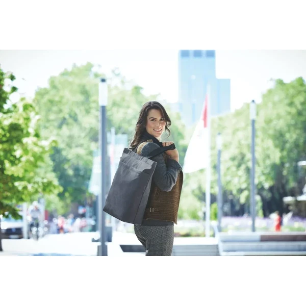 Torba Na Zakupy Zapinana Na Zamek z Recyklingu RPET HF1816078 Lifestyle