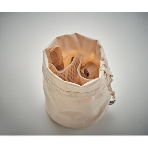 Organiczny Organizer / Etui Na Kosmetyki lub Akcesoria MO6625-13 Naturalny