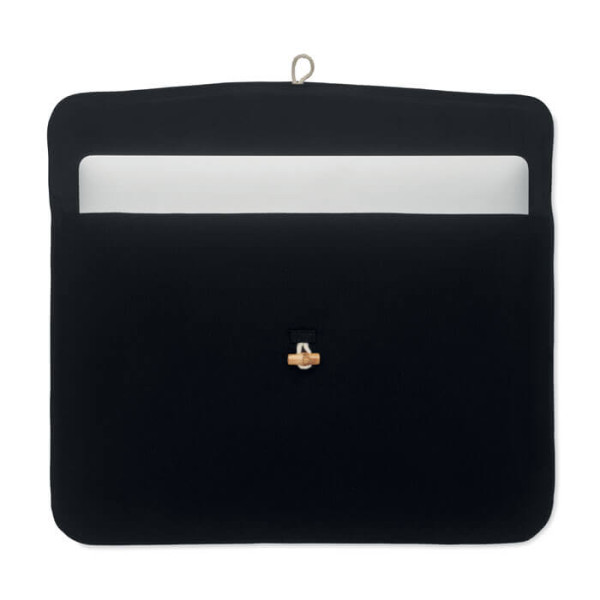 Eko Bawełniane Etui Na Laptopa MO2191-03 Czarny