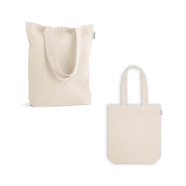 Eko Materiałowa Torba z Recyklingu Hi92331 Jasny Naturalny
