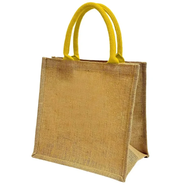 Torba Z Juty Na Zakupy CP905M Natural Gold