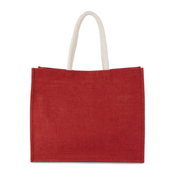 Eko kolorowa torba jutowa KI0219 Red Clay