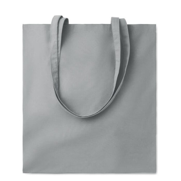 Bawełniana Organiczna Eko Torba Na Zakupy 180 gr/m² Wyprodukowana w UE MO6851-07 Szary