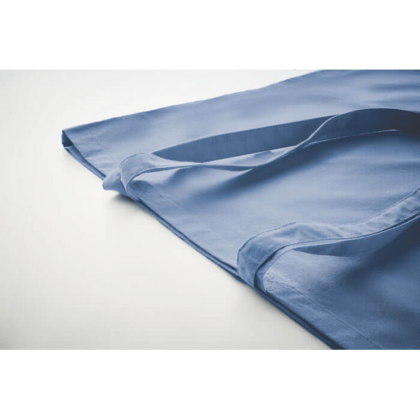 Klasyczna Eko Torba Na Zakupy z Bawełny Organicznej 140 gr/m² MO6189-66 Baby Blue