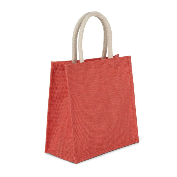Eko torba z juty rozm. M KI0274 True Coral