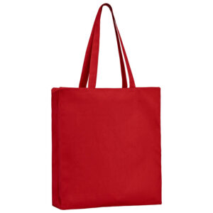 Eko bawełniana torba z dnem i bokami na zamek - Bel Air