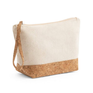 Eko Kosmetyczka z Bawełny i Korka z Podszewką Hi92735