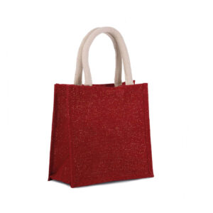 Eko świąteczna torebka z juty rozm. XS KI0272s