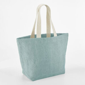 Eko Torba Plażowa lub Na Zakupy z Miękkiej Pranej Barwionej Juty W466
